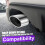 For Accord 2008 2009 2010 2012 REAR MUFFLER TIP PI 8