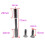 Titanium Alloy Bicycle Rear Fork Pivot Assembly an 5