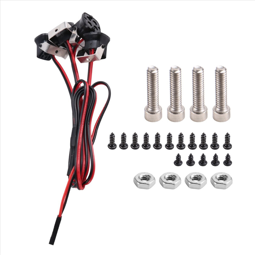4Led Lights Spotlight For Axial Scx10 Iii -4 -6 1/ 4852922584849