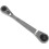 Mini Double Head Fast Ratchet Wrench Bit Socket Sc 3