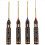 4pcs/Set Titanium Plating 1.5mm/2mm/2.5mm/3mm Hexa 4