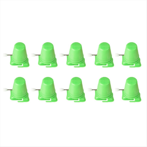 10Pcs Clockwork Legged Robot Kid Toy Wind Up Movem