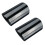 2X Tail Exhaust Tip Pipes Titanium Black for E90 E 4
