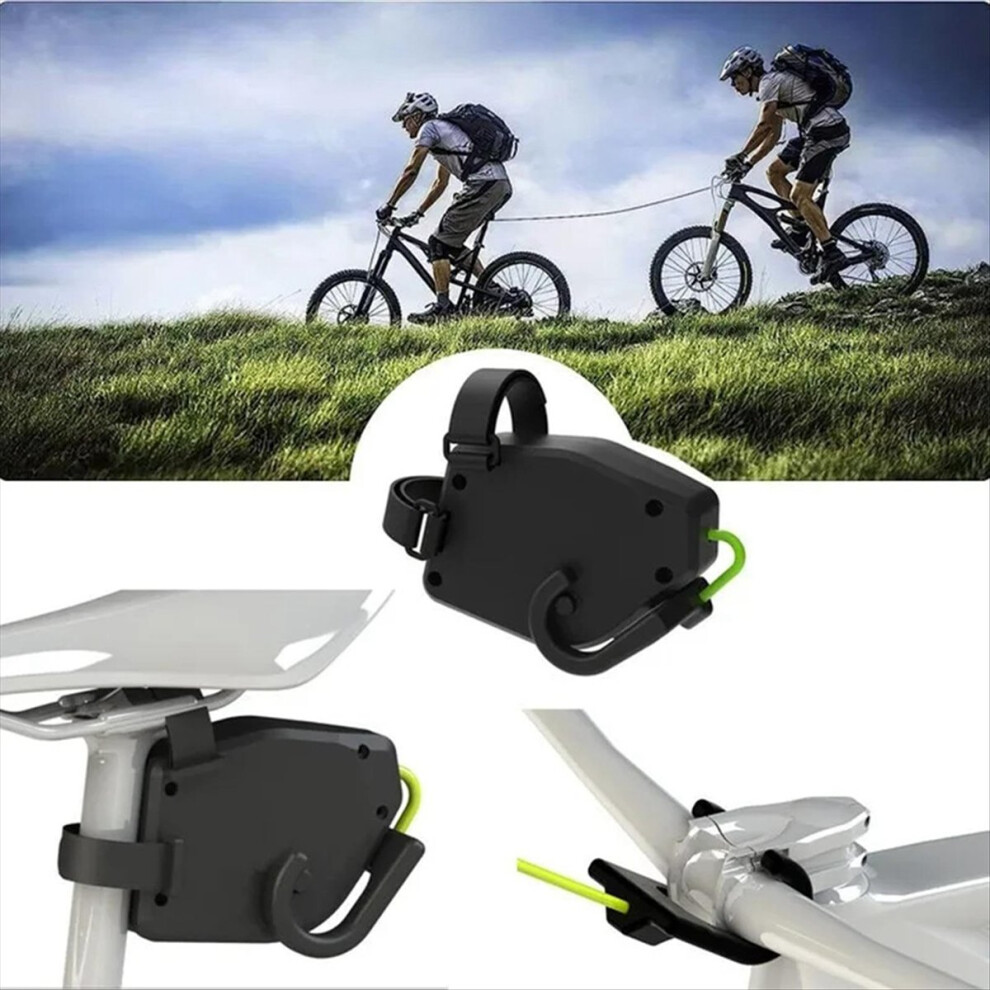 Portable Bicycle Traction Rope Elastic Mountain Bi 4852922581107