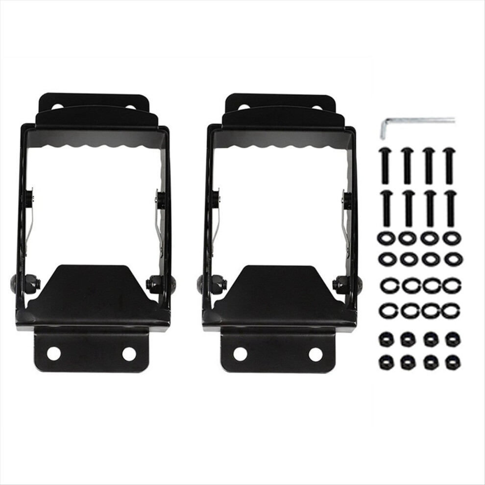 1Pair Universal Atv Foot Rest Rear Passenger Footr 4852922575779