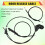 3PCS Engine Bowden Cable Hood Release Wire for- E3 5