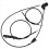 3PCS Engine Bowden Cable Hood Release Wire for- E3 3