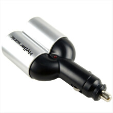 Car Cigar Head Straight Insertion Dual Hole Socke