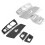 4Pcs Car Window Switch Lift Panel Button Frame Cov 7
