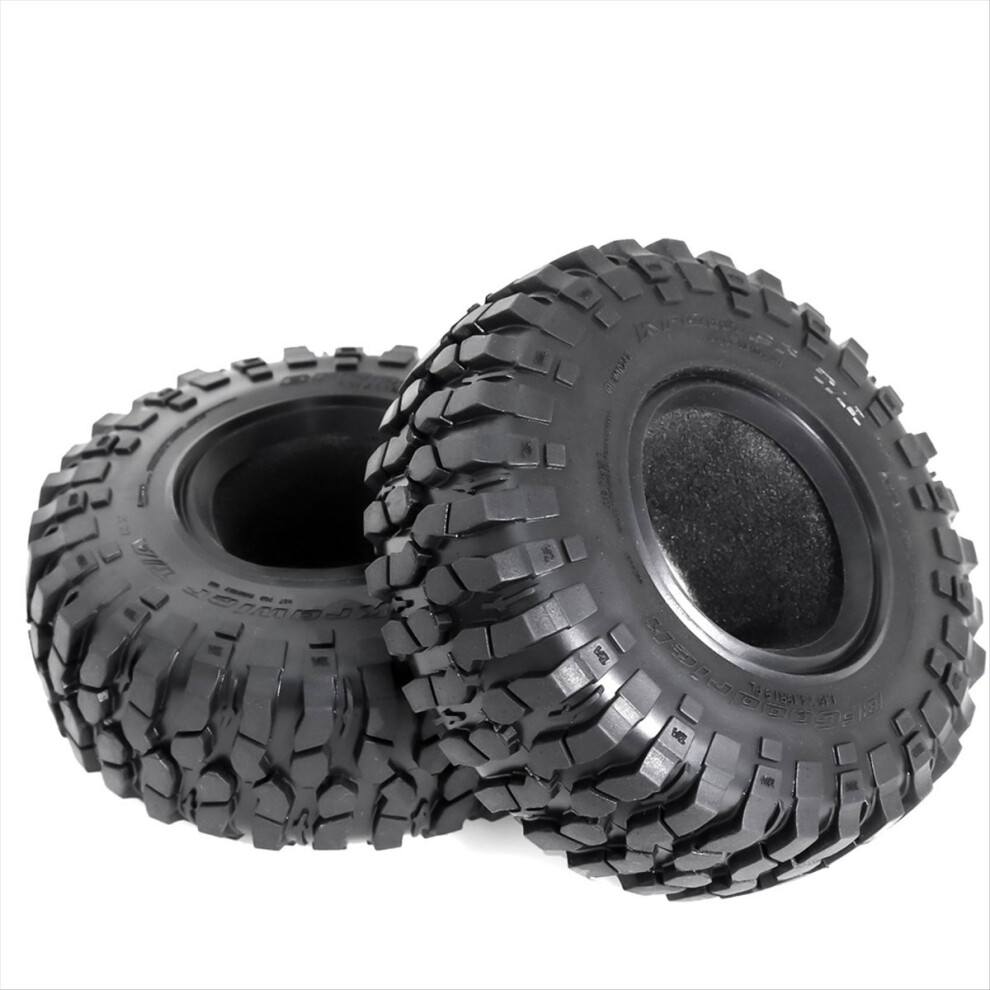 4Pcs 108Mm 1.9Inch Rubber Tire Wheel Tyre For 1/10 4852922584887