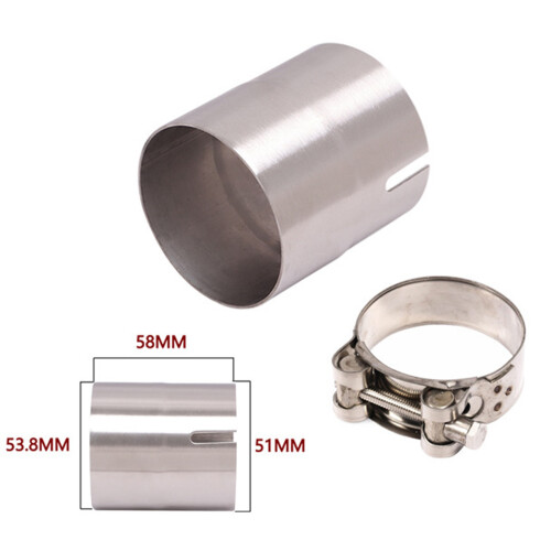 51mm to 54mm Motorcycle Exhaust Pipe Diameter Conv 2