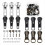 Zipper Repair Kit, 5 Replacement Slider Zippers Pu 2