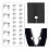 Zipper Repair Kit, 5 Replacement Slider Zippers Pu 6
