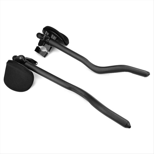 1Pair 30 Bicycle Rest Handlebar Carbon Fiber Auxi