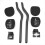 1Pair 30 Bicycle Rest Handlebar Carbon Fiber Auxi 11