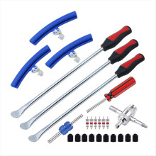 Tire Spoon Kit, 25pc Changing Tool for Motorcycle