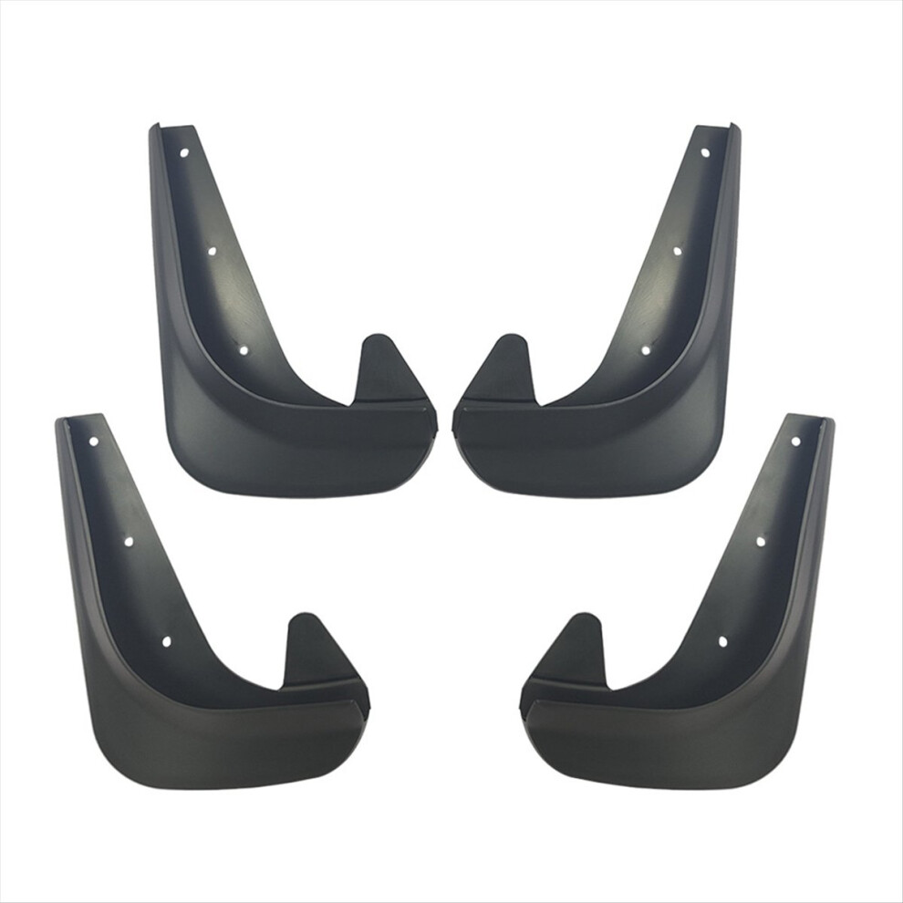 4Pcs Universal Car Mud Flaps Splash Guards Mudflap Black 4852922585051
