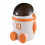 Astronaut-Themed Trash Can with Lid, Large Capacit 2