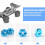 Aluminum Alloy 12mm Combiner Wheel Hub Hex Adapter 5