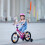 Adjustable Bicycle Flag with Pole for Safe Reflect 4