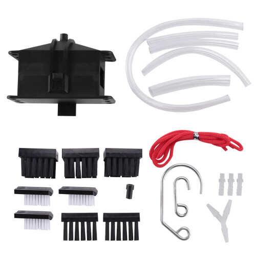 Motorcycle Chain Cleaning Machine Kit Brush Gear C 2