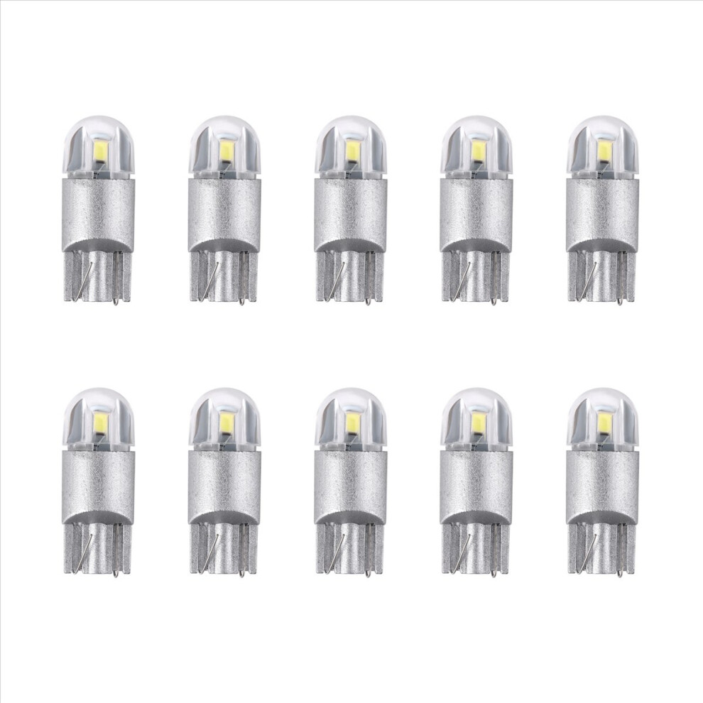 10Pcs 6000K Canbus T10 168 194 W5w Dome License Si Light 4851649188255