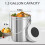 Compost Bucket for Kitchen Countertop,1.3 Gallon S 4
