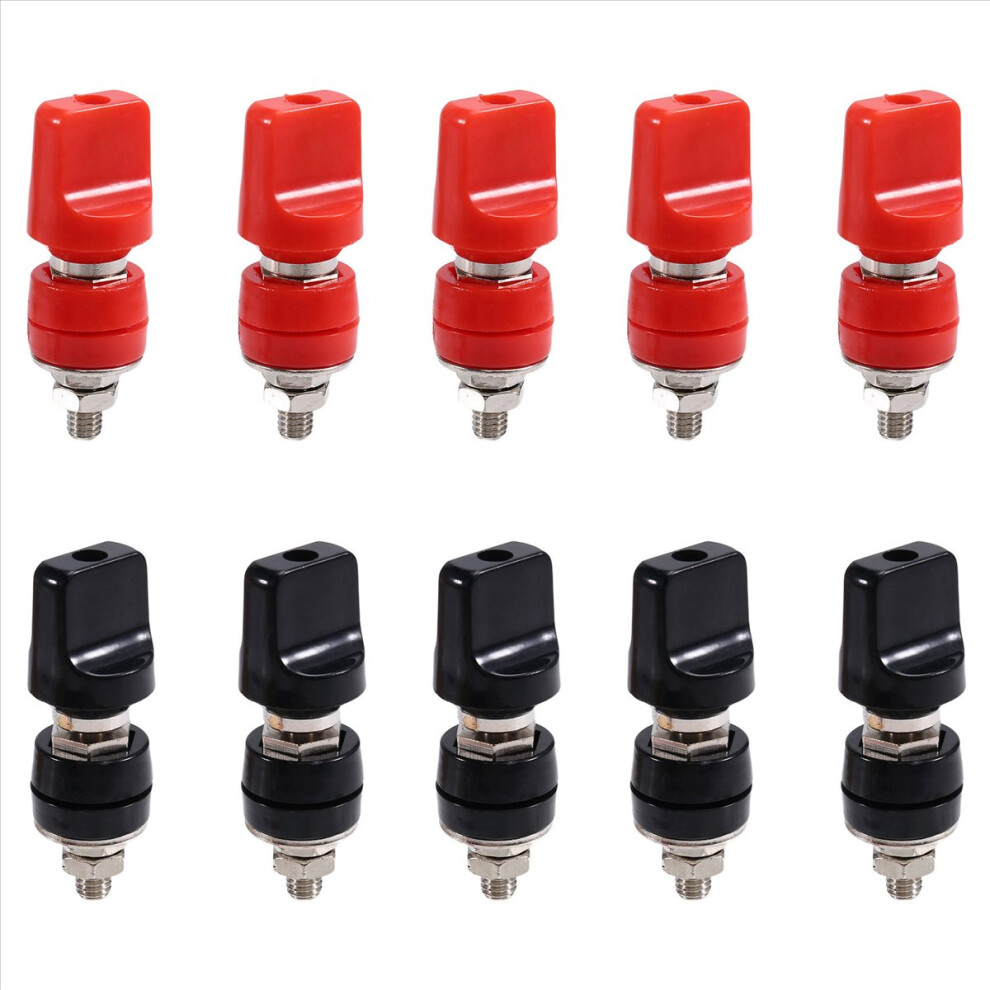 10Pcs 555B Current Binding 4Mm Post M6 Terminal Br 4852922510794