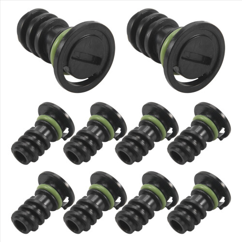 Engine Oil Pan Drain Screw Plug Plastic for C63 S5 2
