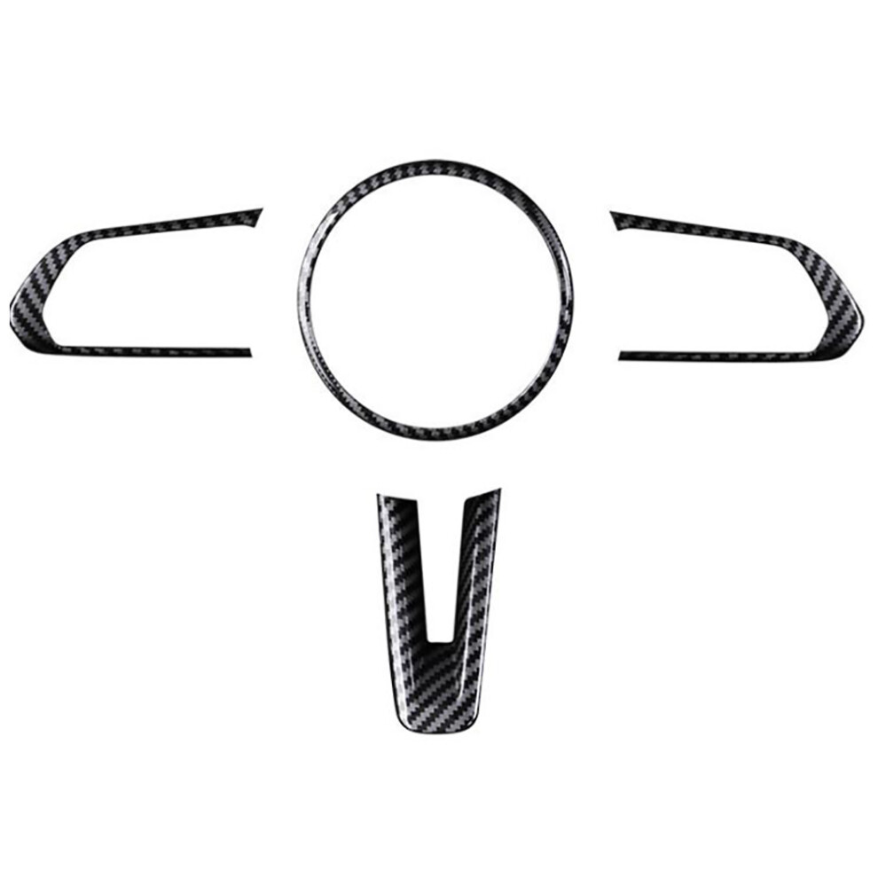 Carbon Fiber Steering Wheel Frame Cover Moulding, 4852922587239