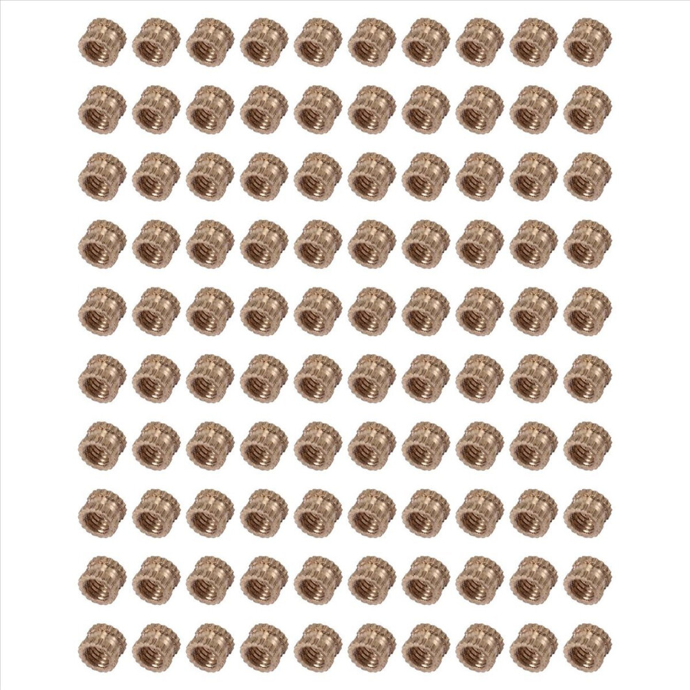 M3 X 3Mm Female Thread Brass Knurled Threaded Inse 4851649199121