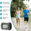 3D Pedometer Portable Step Counter with Removable 6