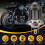 H4 LED Spotlight Small Light Bulb Motorcycle Modif 5