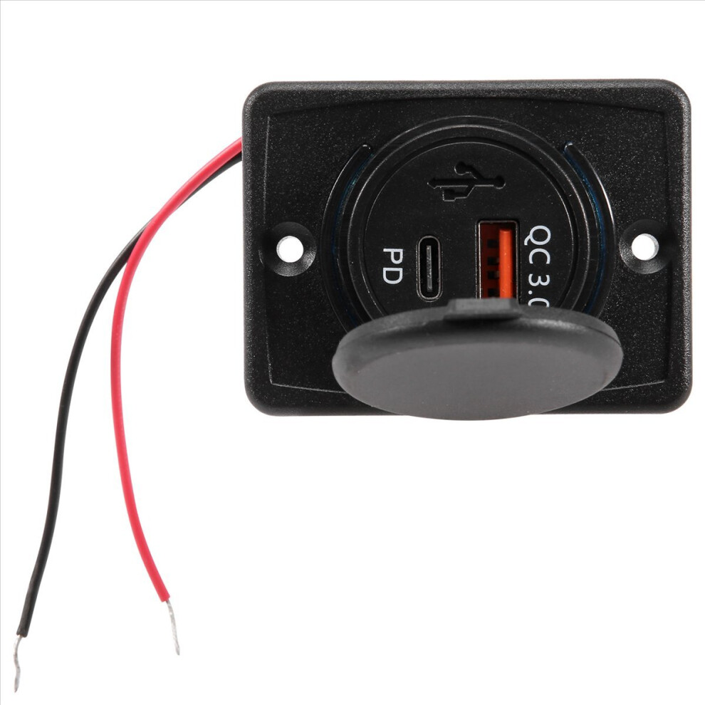 Car Charger Socket 18W And Qc 3.0 Usb Quick Charge 4851649169568