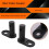 2PCS Bicycle Trailer Hitch Bike Coupler with Quick 9