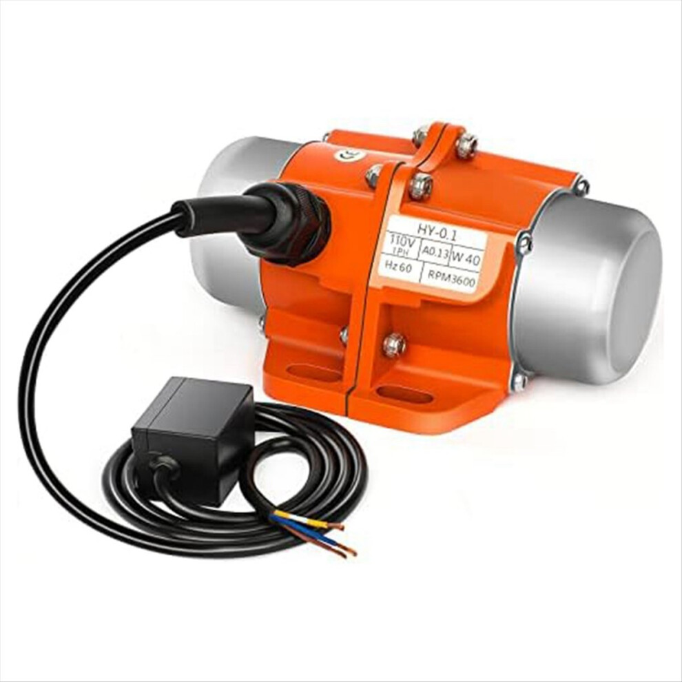 40W Concrete Vibrator Vibration Motor, 110V 3600Rp 4852922509798