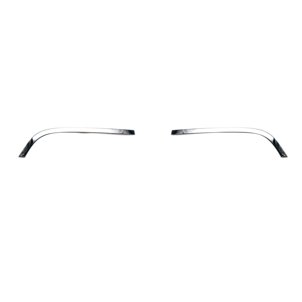 Chrome Front Bumper Lower Grille Trim Strips Fog L 4851649196915