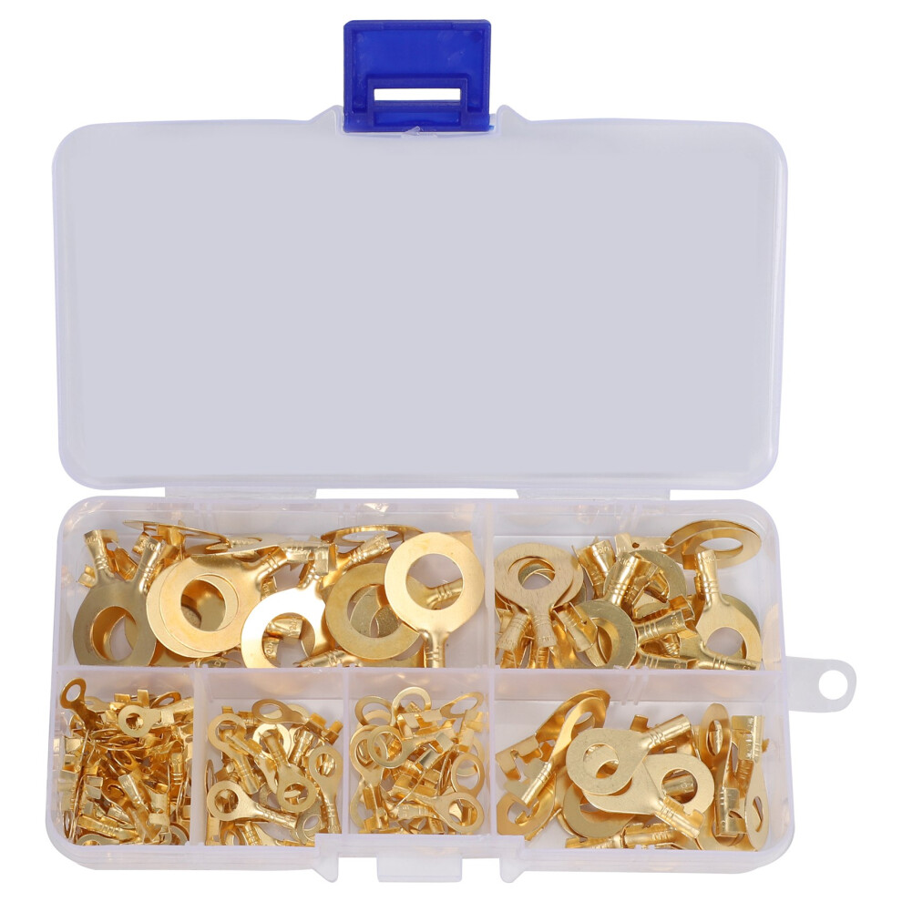 150 Pcs Cable Ring Terminal Lugs Copper Terminals 4851649171240