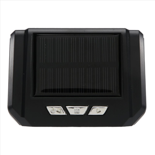 Car Solar Digital Clock with LCD Time Date In-Car 1