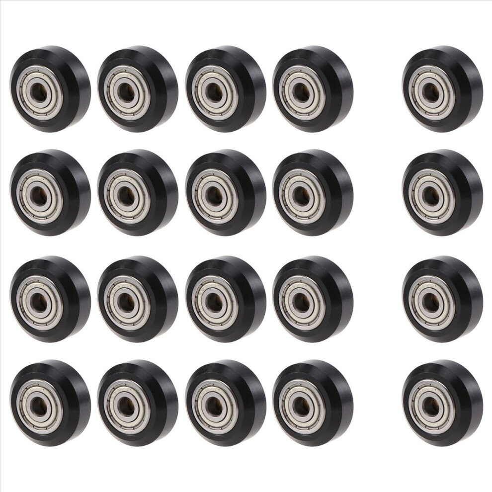 20Pcs/Slot Pom Plastic Wheel Pulleys 625Zz 3D Prin 4851649185162