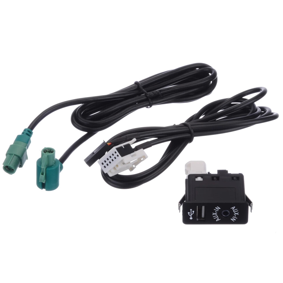Car Bluetooth Music Adapter Audio Usb Harness Aux 4851649169360