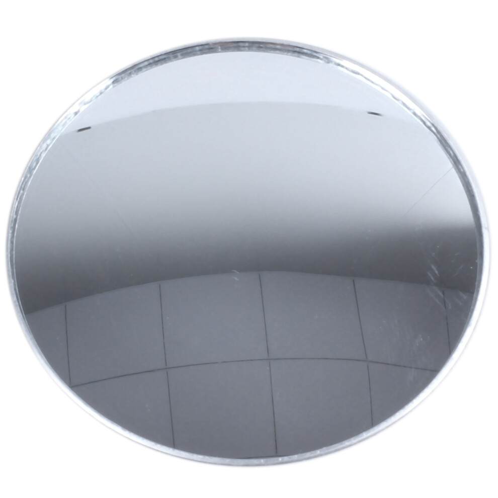 Tone 3" Round Convex Rear View Blind Spot M Silver 4851649194041