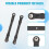 Adjustable Front & Rear Pull Rod Link Tie Steering 10