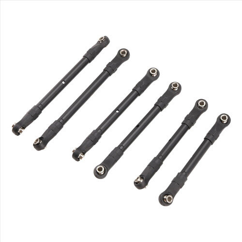 Adjustable Front & Rear Pull Rod Link Tie Steering 2