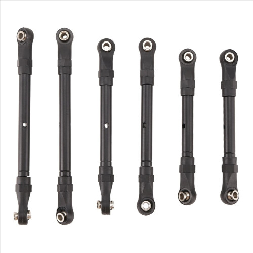 Adjustable Front & Rear Pull Rod Link Tie Steering 1
