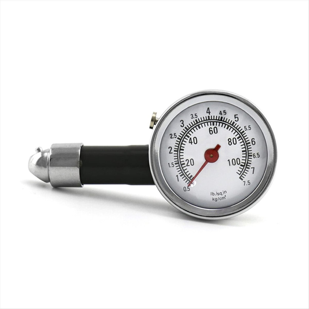 Car Bike Motorcycle Air Pressure Tester 0-100Psi T 4851649111192