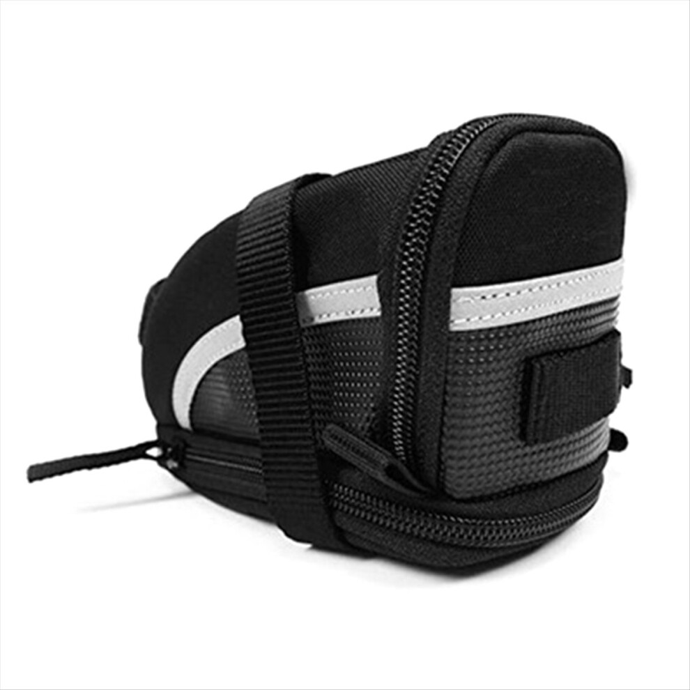 Bike Saddle Bag - Reflective, Waterproof Strap-On 4852922599843