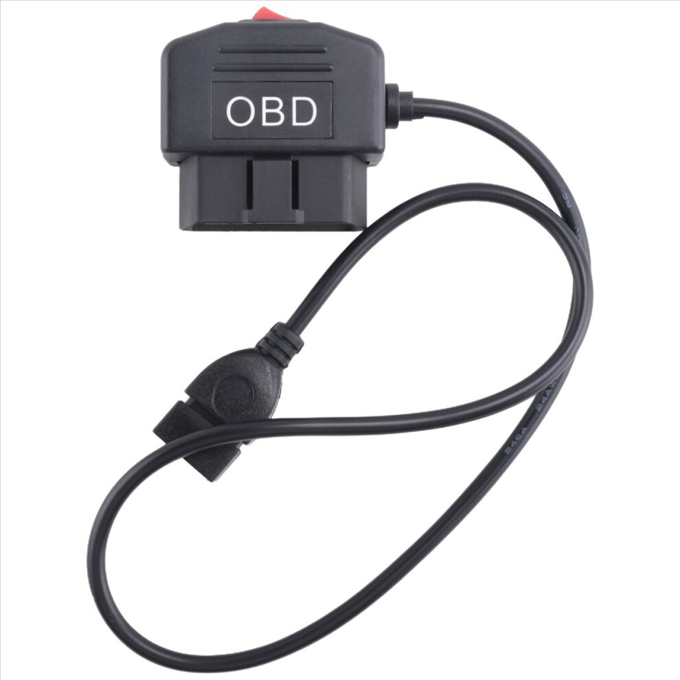 24Hours 5V 3A Usb Car Charge Cable Obd Hardwire Ki 4851649108963
