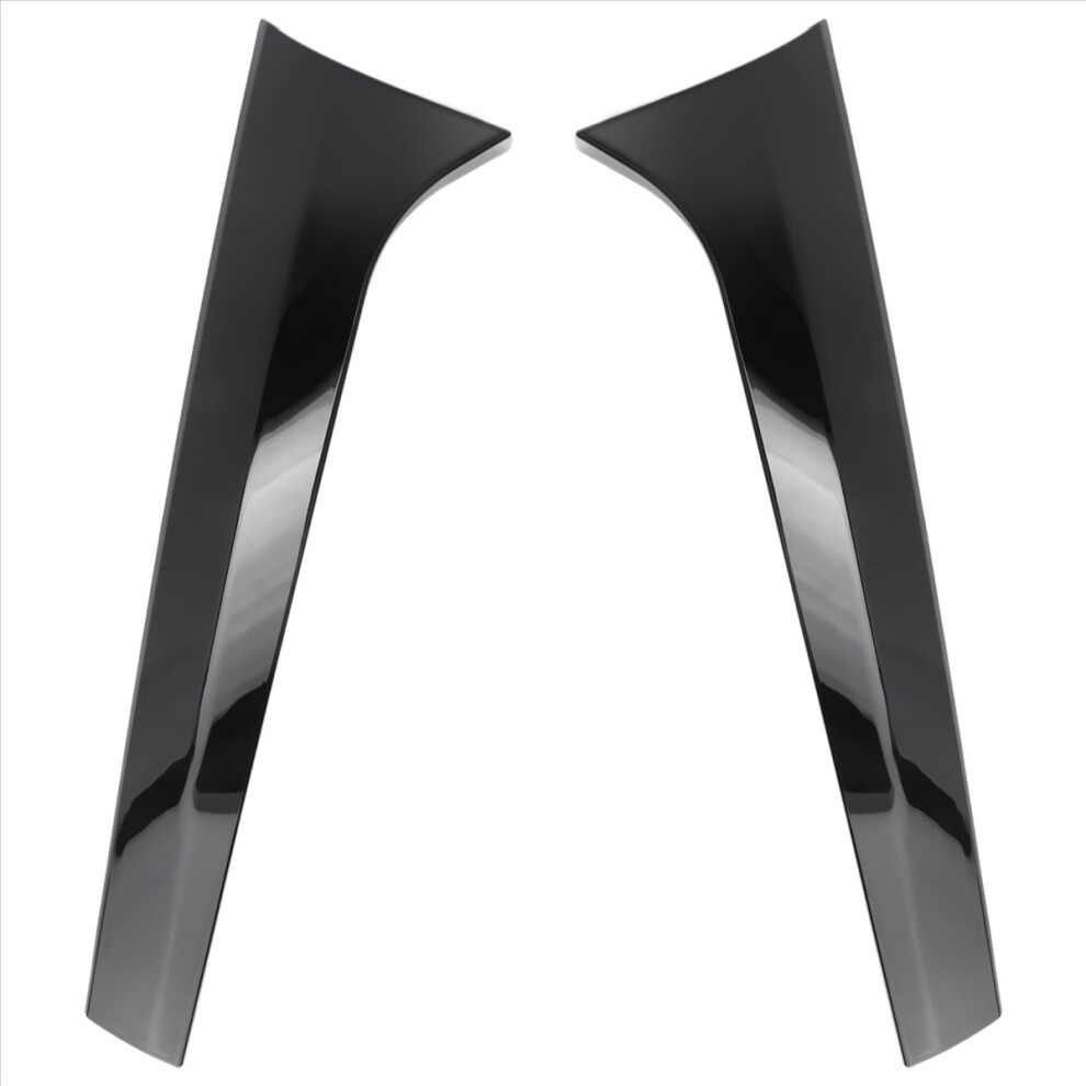 Gloss Rear Side Wing Roof Spoiler Stickers C Black 4851649109687