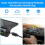 Car Solar Digital Clock with LCD Time Date In-Car 6